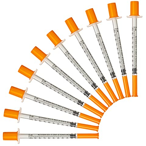 1ml/cc 30G Kunststoff Mehrzweck-Messwerkzeuge, einzeln verpackt (20Pack)
