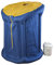 Mobile aufblasbare und tragbare Dampfsauna, Svedana, Dampfbad mit Dampferzeuger 1,8 Liter, 850 W, Blau-Gelb
