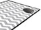 Encasa XO Tapis de Repassage 120x70 cm avec Rembourrage de 3mm & Repose-Fer Silicone pour Le Repassage à la Vapeur sur la Table ou Le lit-Couverture résistante à la Chaleur- Zig zag