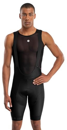 SIROKO - Salopette da Ciclismo SRX Elite - L - Nero