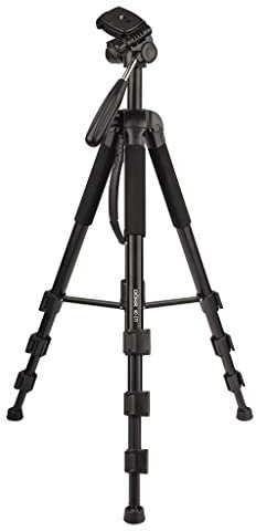 Alu Stativ HD-175 schwarz mit Monopod