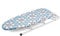 Duwee Table Top Ironing Board with Iron Rest, Compact Ironing Board for Small Area, Heat Resistant Cover and 10 mm Thick Felt Pad, 82 x 32 cm, Circle
