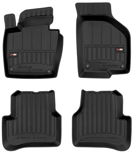 SMK Gummimatten Auto Fussmatte passend für Volkswagen Passat B7 2010-2014 Verbessern Sie Ihren Reisekomfort mit Antirutschmatte Auto 3D- Allwetter fußmatten Auto, Schutz vor Verschmutzung