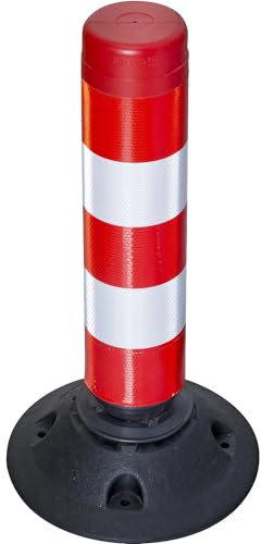 kaiserkraft | LeitPin | Höhe 460 mm | rot/weiß reflektierend
