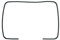 LUTH Premium Profi Parts Joint de porte compatible avec Bosch 00056510 - 6 crochets pour four et cuisinière