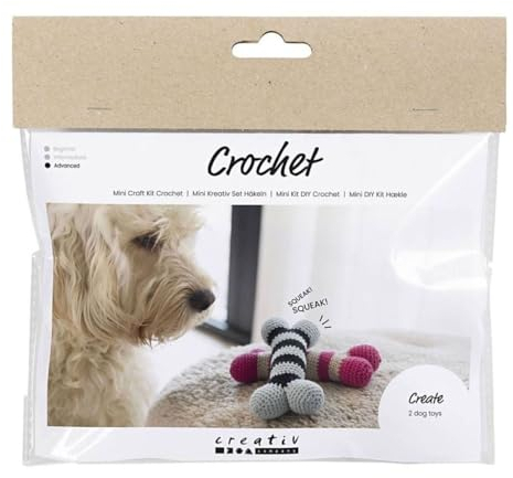 Creativ DIY Hook Kit – Dog Bone – 2 Stück