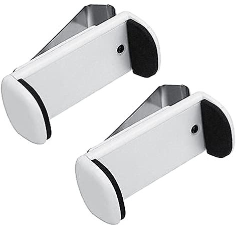 Waiecnksa 2 Pcs Adjustable Car Visor Clip Holder Garage Door Opener Clip for Remote Controls for