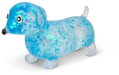 Tobar SCRUNCHEMS Sugar Sausage Dog Stress Squishball Toy, Assorted Designs and Colours