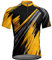 Sportbekleidung Tops für Herren 2024 Mode Tops T-Shirts Bequemer Farbverlauf Modetrend Eng anliegend Herren Sommer Radanzug Herren T-Shirts V-Ausschnitt Baumwolle, gelb, XXL