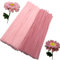Tikyoary 200 Stück Pfeifenreiniger, 2 Farben Pfeifenreiniger Kit Chenille Draht für Blumen, Tiere oder, DIY Bastelprojekte und Dekorationen (Rosa)