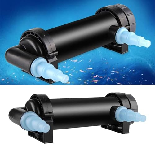 Lampada sterilizzatrice UV, 5W-36W Acquario Lampada sterilizzatrice a Luce UV Detergente per Acqua, Acquario Sterilizzazione Domestica con Luce UV Ultravioletta per Acquario,36w