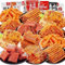 MKSDDF - Coffret cadeau de collations épicées chinoises - Délicieuses collations épicées - Gluten épicé - Collations décontractées - Snacks chinois - Déchiquetages de varech - Konjac rafraîchissant -