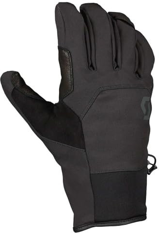 SCOTT Damen Herren Unisex Handschuhe Skihandschuhe Explorair Tour Warm Gloves, Farbe:Schwarz, Größe:L, Artikel:-0001 black