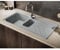 Reginox Calvi 15GR 1.5 Bowl Graphite Grey Granite Kitchen Sink with Wastes