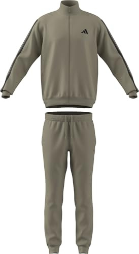 adidas Herren 3 STRIPES FRENCH TERRY TRACKSUITS, Wonder Cargo, M