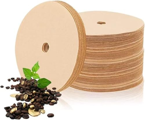 Percolator Coffee Filters, 3.75In Disposable Coffee Paper Filter, 200 Disc Coffee Filters for Bozeman Percolator (Brown)