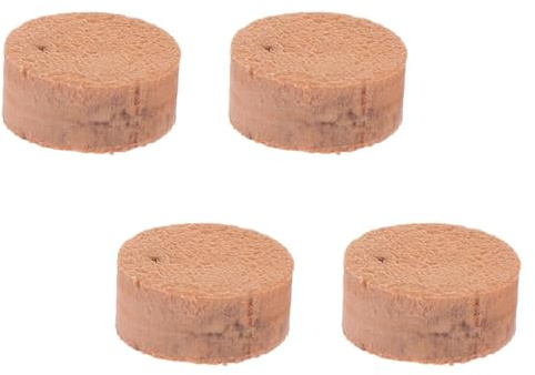 Holzposaunenpolster aus Kork für Posaunenstimmen Weihnachten Geschenkideen | Korkteile, Khakifarben, 4 Stück, für Reparaturwerkstatt und Instrumentenpflege, Passend für Trombonen