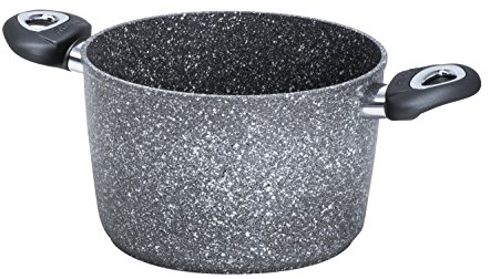 Aeternum Madame Petravera Plus Pentola, Alluminio, Pietra, 24 cm