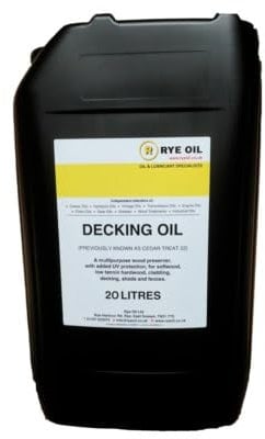 DECKING Oil 20 litres (Clear)