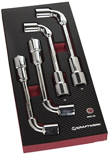 Kraftwerk 4-t. EVA3 Pfeifenkopfschlüssel-Satz 20-24 mm