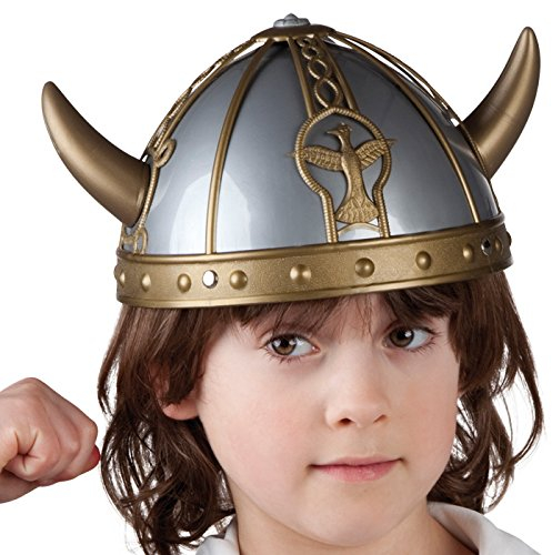 Party Discount NEU Helm Wikinger mit Hörnern für Kinder