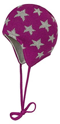 Döll Unisex Inka Bindemütze Strick Mütze, Violett (Wild Aster 7032), 41