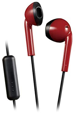 JVC HA-F19M - Auriculares (Alámbrico, Dentro de oído, Binaural, Intraaural, 8 - 20000 Hz, Rojo)