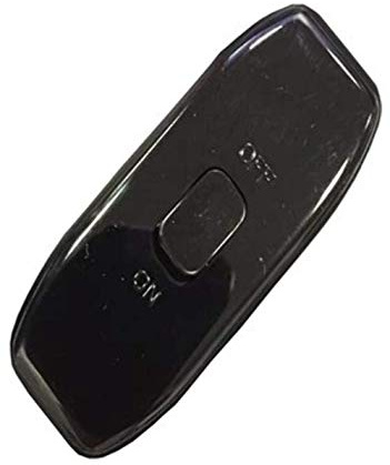 Black In Line Torpedo Switch 2 or 3 Core Ideal for Table Lamp Rocker Switch