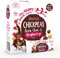 The Happy Snack Company Chocolate Chickpeas, Dark Chocolate & Raspberry Flavoured Tasty Snacks, 99 cals, Nut Free, Vegan, Gluten Free, 20g Portion, Pack of 20