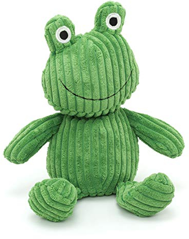 Carousel Home Gifts Frog Ribbed Chunky Cord Doorstop | Novelty Decorative Fabric Animal Door Stop | Toad Door Stopper