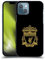 Head Case Designs Licenza Ufficiale Liverpool Football Club Nero 3 Crest 1 Custodia Cover Dura per Parte Posteriore Compatibile con Apple iPhone 13