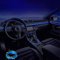 Kwoxet Auto LED Innenbeleuchtung, USB EL Wire Auto 5m/16.4ft Ambientebeleuchtung 5v Autolicht Geeignet für Armaturenbrettfugen, Türfugen, DIY-Designs (Blau)
