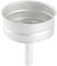 JISADER Moka Pot Replacement Funnel, Aluminum Filter, Coffee Pot Replacement Funnel, for Espresso Maker, 9 Cup