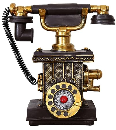 Sparkasse für Erwachsene - Spardose für Kinderbank | Münzbanken, Schreibtischdekoration, Spardose aus Kunstharz, Retro-Telefonmodell, Spardose für Kinder und Erwachsene, Geburtstagsgeschenke Geruwam