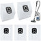 ZJRung 5 Pièces Sac D'aspirateur pour Rowenta Hygiene+ ZR200520 ZR200540 Compact Power Sac à Poussière de Rechange Compatible Silence Force RO64xx RO63xx RO68xx RO39xx