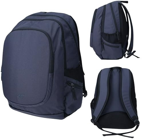 4F U278 Rucksack, Unisex, Erwachsene, Marineblau, Einheitsgröße, Marineblau, Einheitsgröße