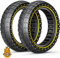 AHJ 10×2.5 Zoll Ersatz-Vollgummireifen 60/70-6.5 für Ninebot G30 Max /G30D / Max G2d /G30E G30P G30LP F40, E-Scooter Reifen, Elektroroller Vollgummireifen, 10x2.5 Ersatzräder, Heavy Duty Rollerreifen