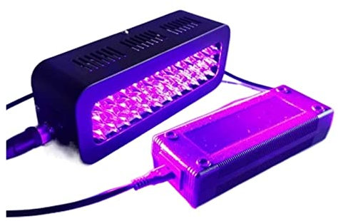 Farbhärtungslicht, 600 W, 395 nm, 405 nm, 365 nm, UV-Härtungslampe, LED-Lack, Siebdruck, Belichtung, LED-Tinte, Offsetdruck, Harz, 3D-Druck, Aushärtung (Größe: 1, Farbe: 365 nm)