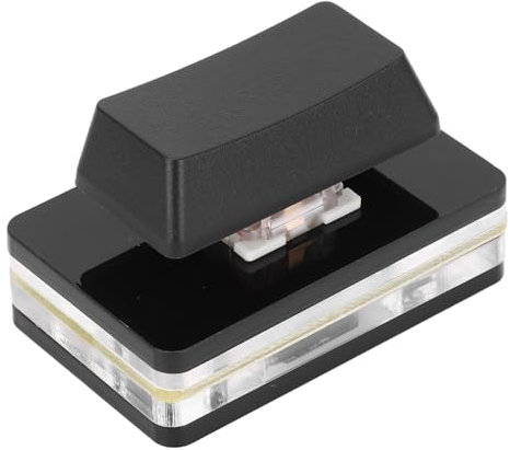 Dpofirs Mechanische USB Gaming Tastatur, Programmierbare OSU RGB Tastatur mit Abnehmbarem Typ C Kabel für Gaming Büroarbeit, Individuelle Tastenkombination (Black)