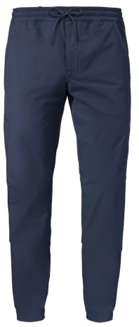 Schöffel Herren Pants Vienna M, Wasserabweisende Freizeithose mit 4-Wege-Stretch, leichte Outdoorhose mit elastischem Bund und praktischer Sicherheitstasche