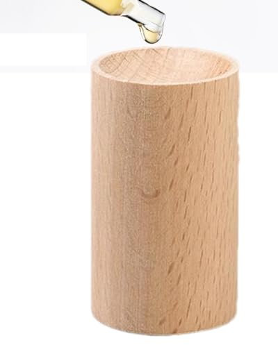 Holz Diffusor - Holz Öl Diffusor Raumduft | Diffusor Nachfüllungen | Öl Diffusor Sticks | Massives Diffusor Holz Passiv | Eleganter Diffusorständer Holz | Tragbare Diffusorstäbe für Auto