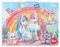 Depesche 13204 Ylvi - Puzzle 50 Teile, mit detailliertem Einhorn Motiv, ausgelegt ca. 58 x 40 cm, im Karton-Koffer mit Tragegriff