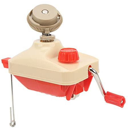 Garnwickler, Kugel Wickler mit Abnehmbarem Wickler Kopf Handbetrieb Tragbarer Plastikwollwolder Swift Garn Wickler Garn Wickler Zum Häkeln für Strick -Enthusiast -Häkeln