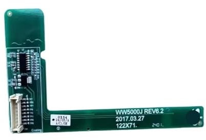 RMFCDXS Pannello Touch for Lavatrice WW80K5210VG 90J5430GS WW5000J REV6.2, Cestello 5410GW, Tastiera VS VW VX, Compatibile con Samsung