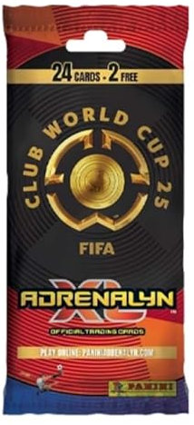 HEART FOR CARDS Paii FIFA Club WM 2025 Carta Tradizionale – 1 Pacchetto Grasso – Collezione Adrealy XL – Mondiali 2025 Heartforcard