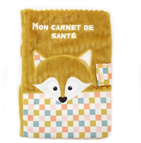 Les Deglingos – Cyranos The Fox – Mustard – from Birth – Gift Idea – 25 cm
