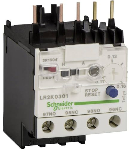 Schneider Electric, TeSys K - differential thermal overload relays - 1.2...1.8 A - class 10A, LR2K0307