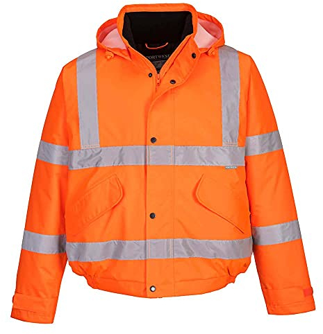 Portwest Warnschutz-Pilotjacke, Größe: S, Farbe: Gelb, S463YERS