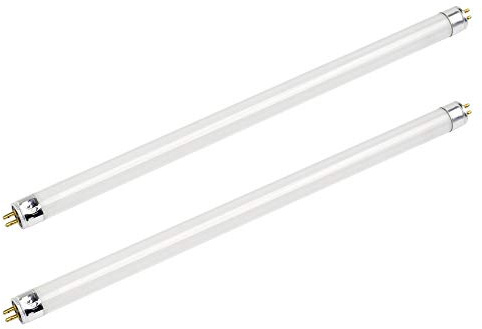 Unique Bulbs 2 Stück F13T5/CW 13 Watt T5 fluoreszierendes Kaltweiß 4100 K super lange Lebensdauer