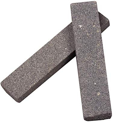 MILITARY KNIFE SHARPENING STONE x2 KNIFE SHARPENER CAMPING COOKING FISHING